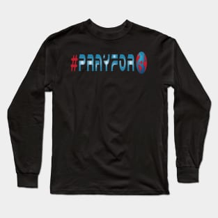 Pray for People and Humanity World Infected Long Sleeve T-Shirt
